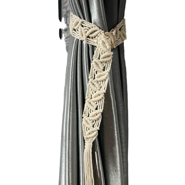 Macrame Curtain Tieback Kalsten