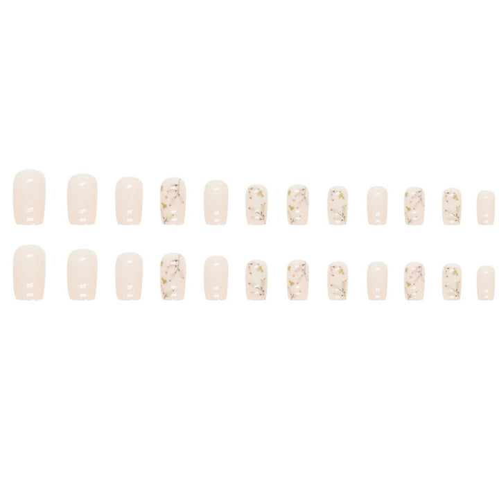 Botanical Press-On Nail Art Kalsten