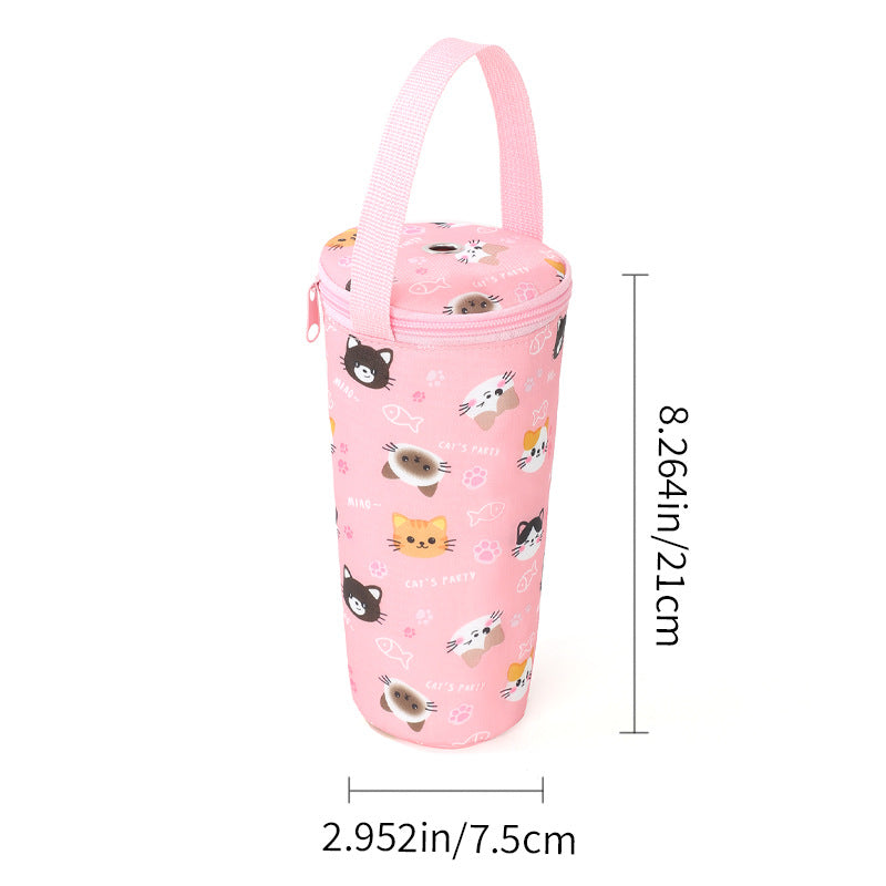 Fun Dinosaur-Themed Insulated Water Bottle Holder