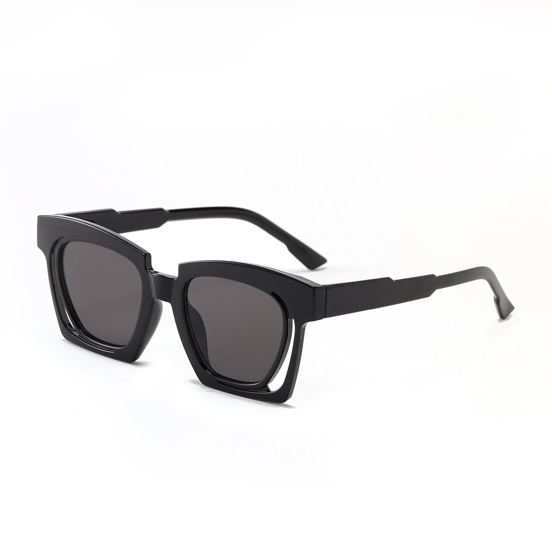 Ladies trendy geometric sunglasses with stylish square frame Kalsten