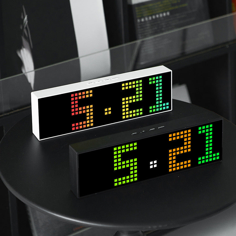 Digital LED alarm clock with color change Kalsten