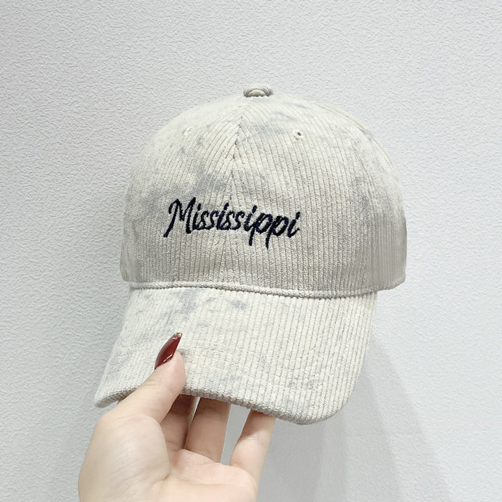 Women's Corduroy Visor Cap Kalsten