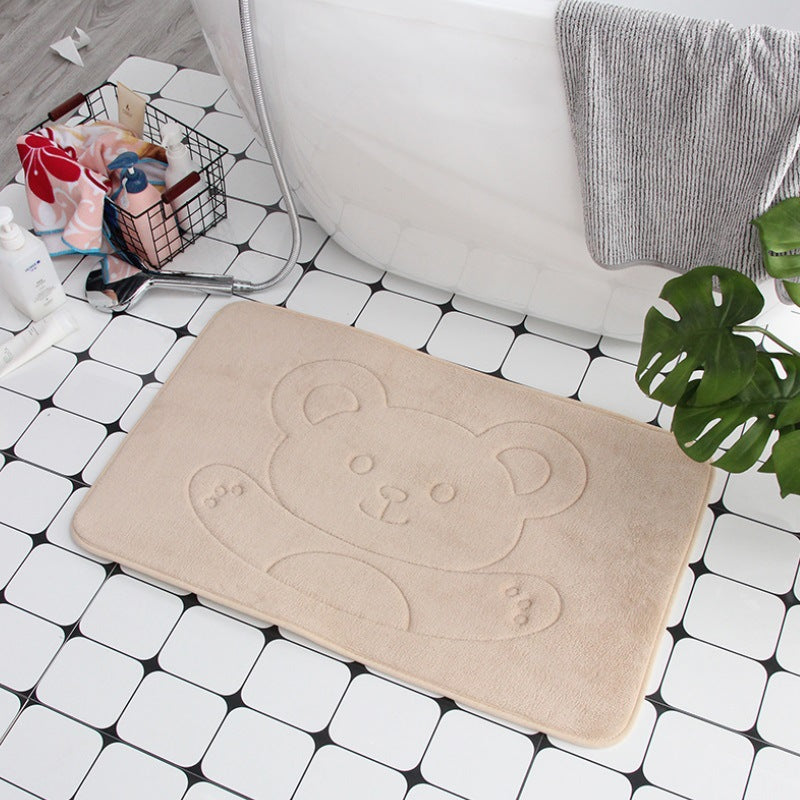 Plush Bath Mat Kalsten