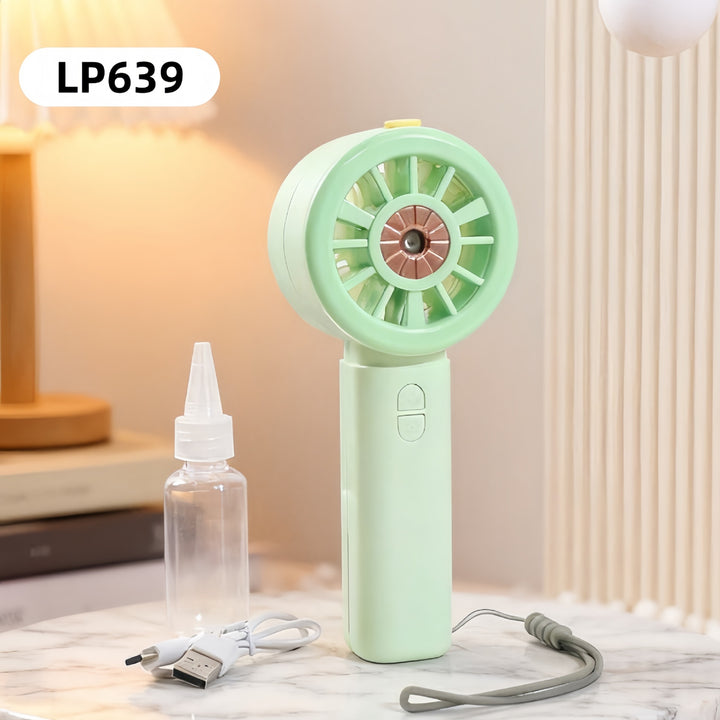 Ladies portable mini hand fan with spray function Kalsten