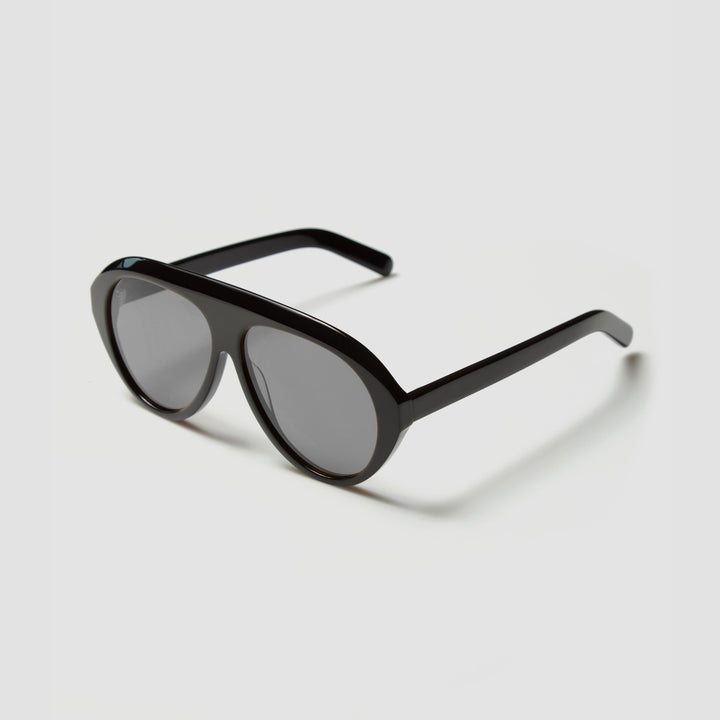 Women's Statement Sunglasses with Wide Frame and Green Lenses Kalsten