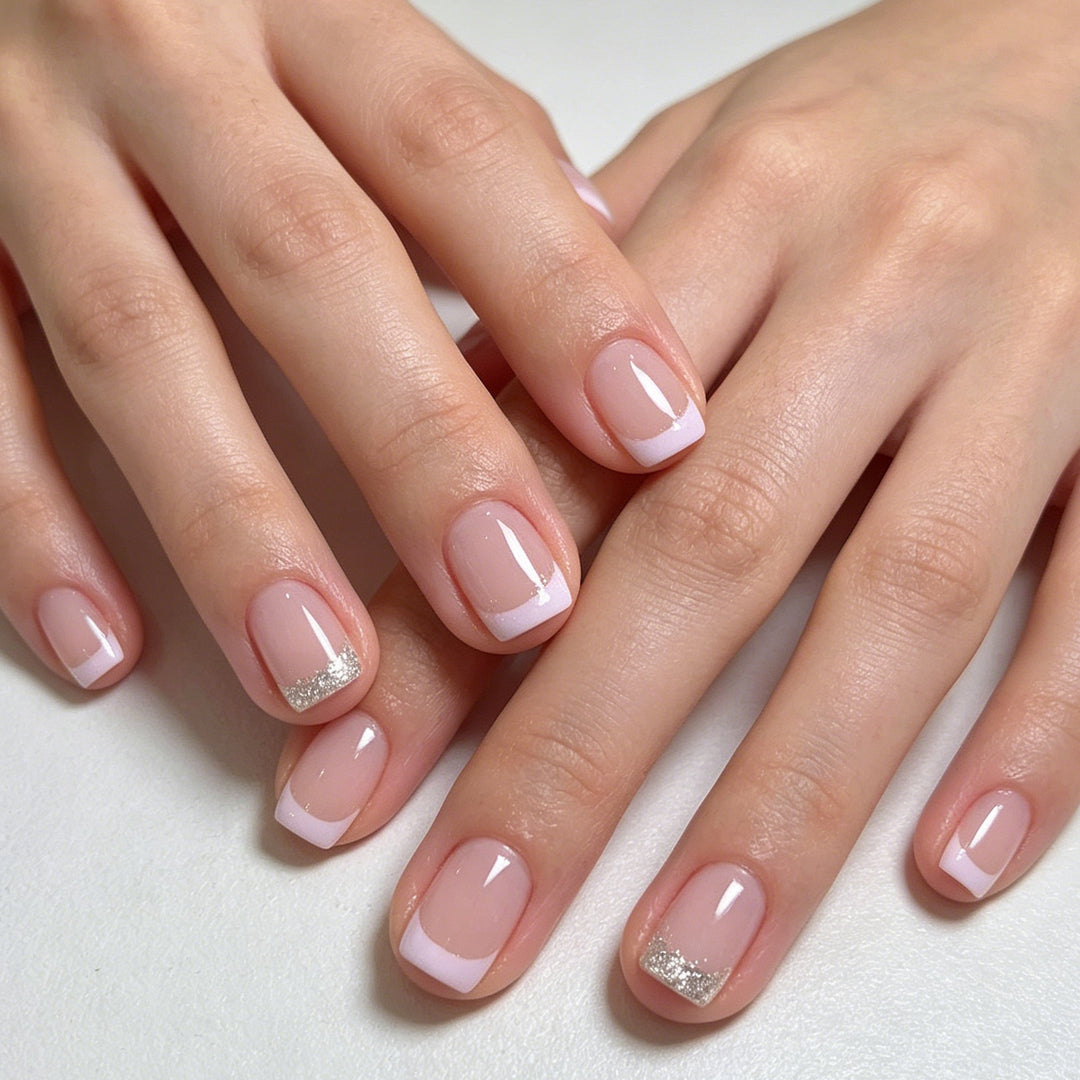 Chic French Tip Nail Art Enhancements Kalsten