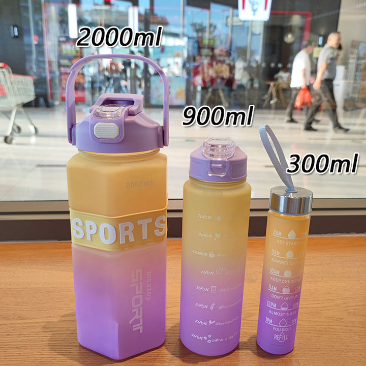Women's Sports Water Bottle with Motivational Scales Kalsten