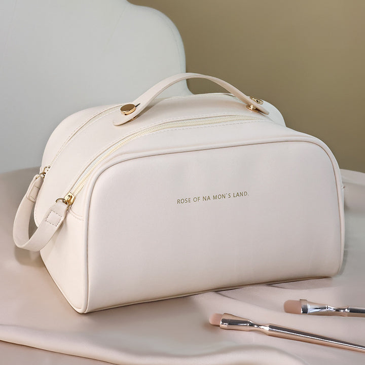 Cosmetic Transport Bag With Elegant Design And Practical Double Zip Kalsten