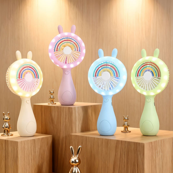 Ladies LED Hand Fan with Color Change Kalsten