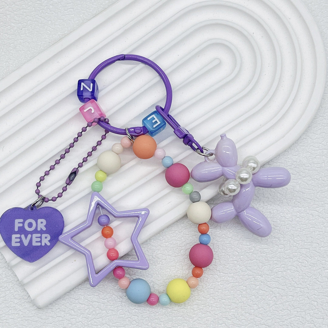 Colorful Themed Charm Keychain kalsten