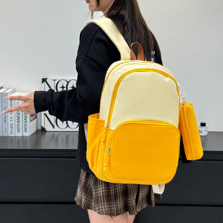 Multifunctional backpack with integrated laptop compartment and practical compartment system Kalsten