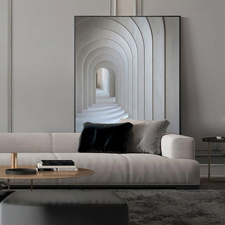 Elegant Architectural Canvas Print