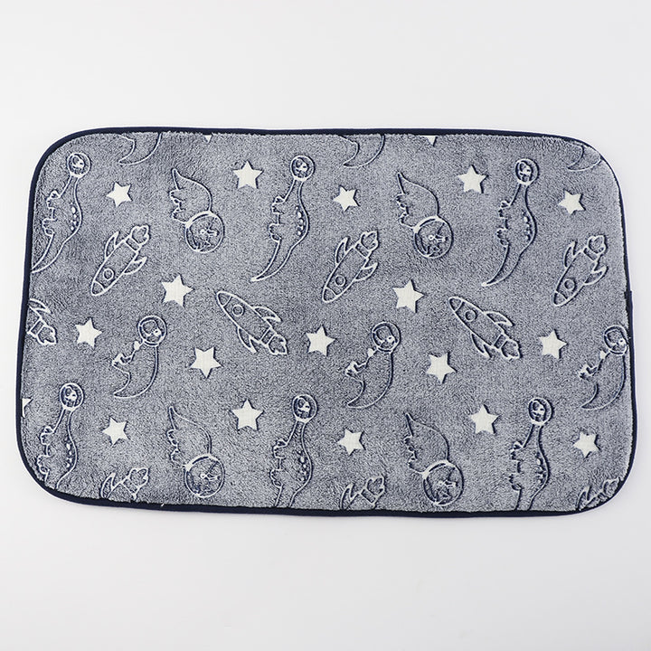 Plush Decorative Bath Mat