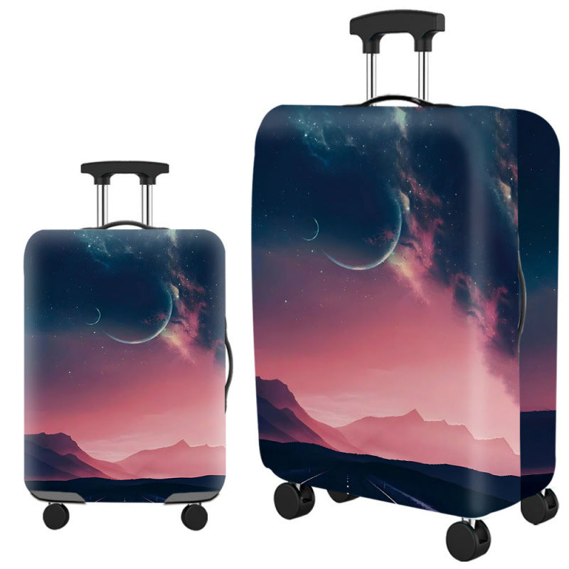 Artistic Travel Hard Shell Suitcase Kalsten