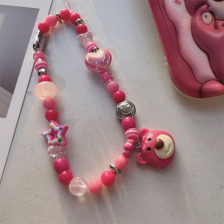 Cute Themed Beaded Phone Strap Kalsten 1790135647