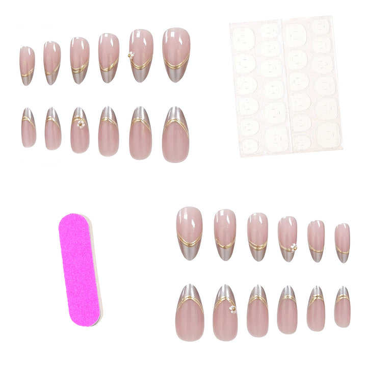 Elegant Floral Design Acrylic Nail Extensions Kalsten 1789915589