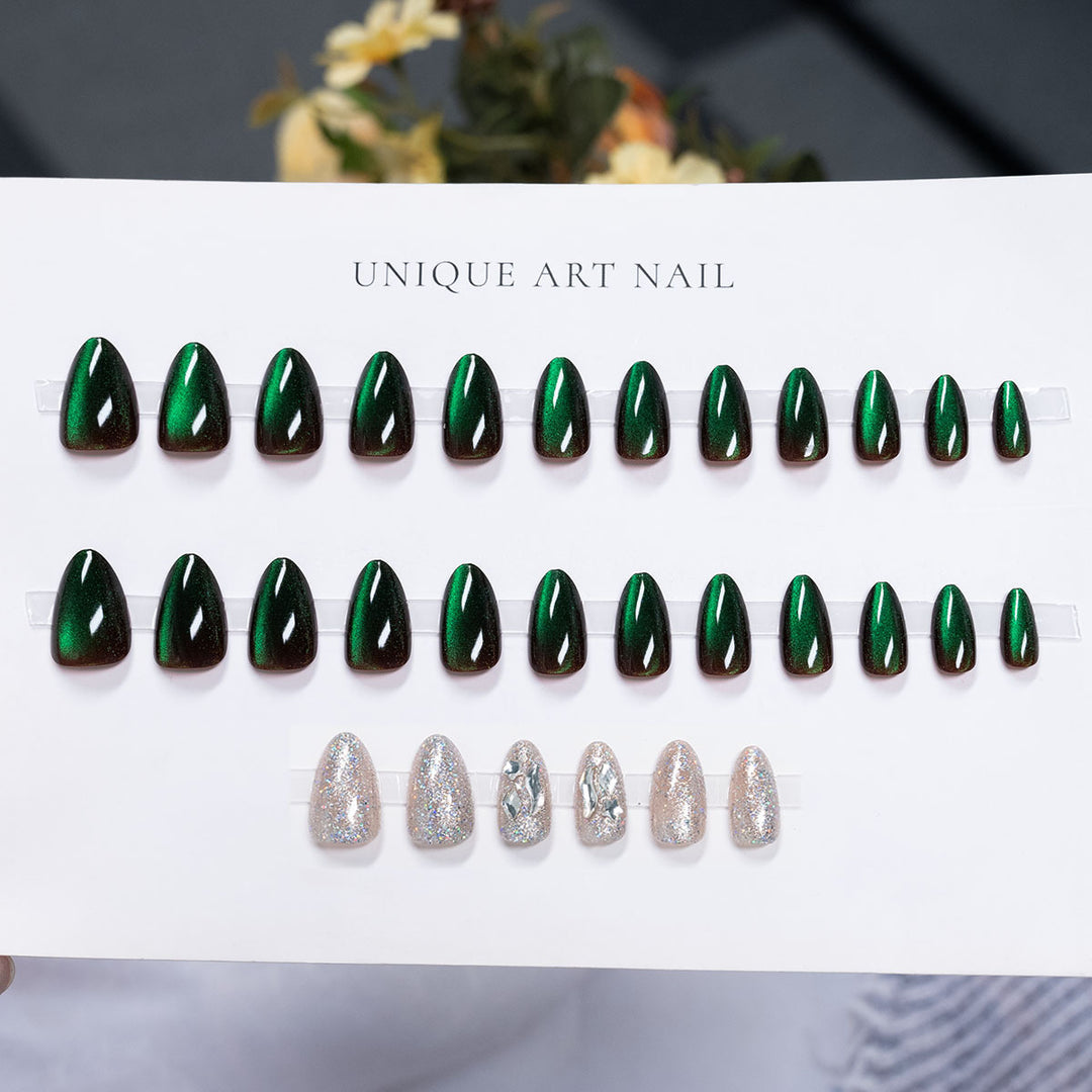 High Shine Press-On Nail Art