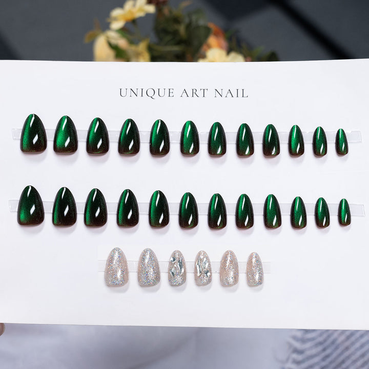 High Shine Press-On Nail Art