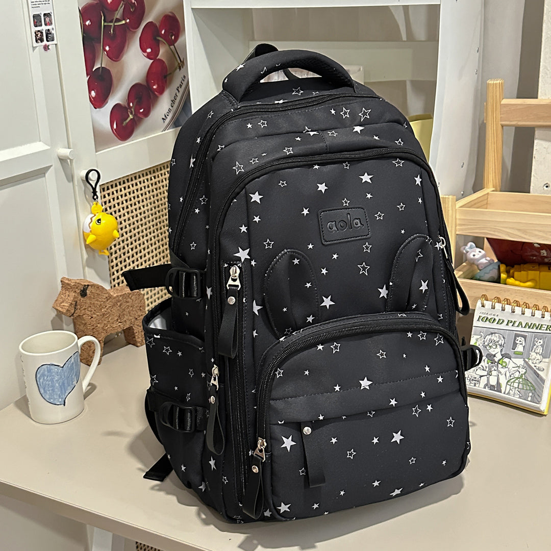 Adorable Bunny-Ear School Backpack Kalsten