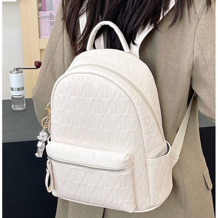 Stylish Multifunctional Faux Leather Backpack Kalsten