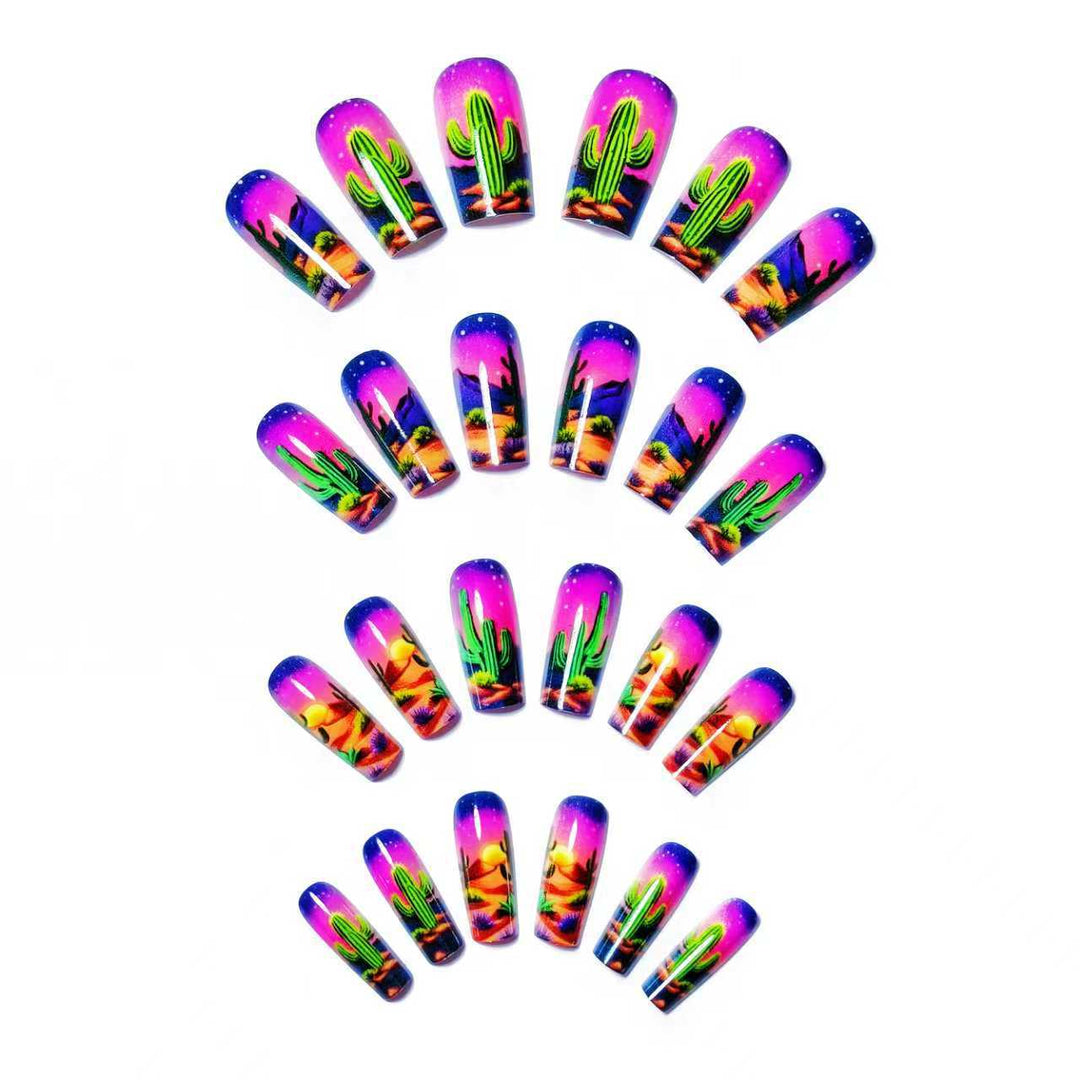 Artificial Nails in Desert Design Kalsten