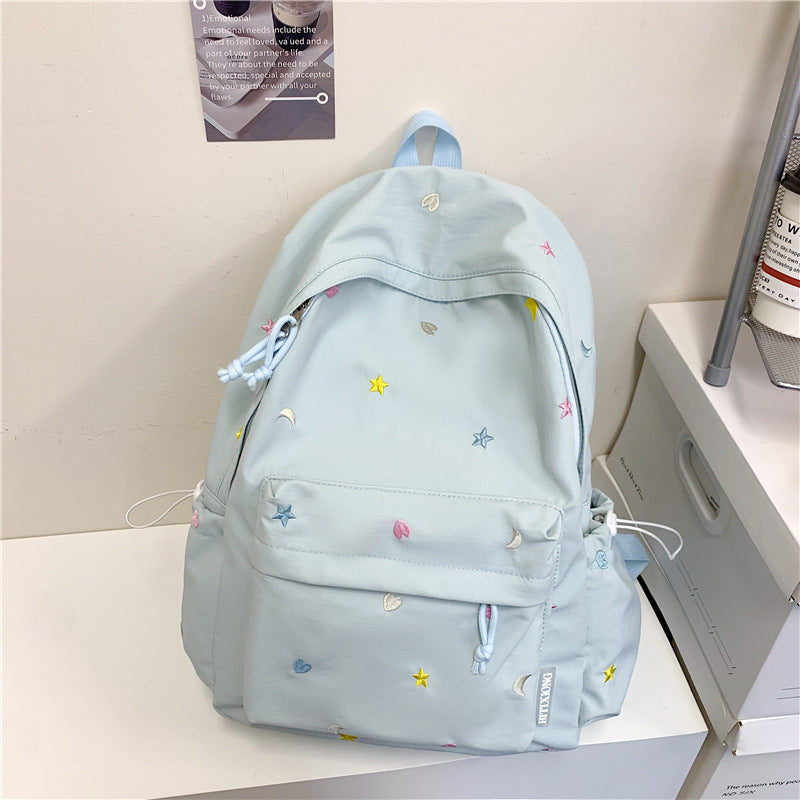 Stylish Fun-Embellished Casual Backpack Kalsten