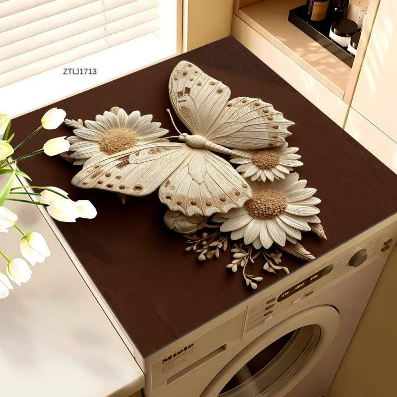 Floral Butterfly Design Table Mat Kalsten