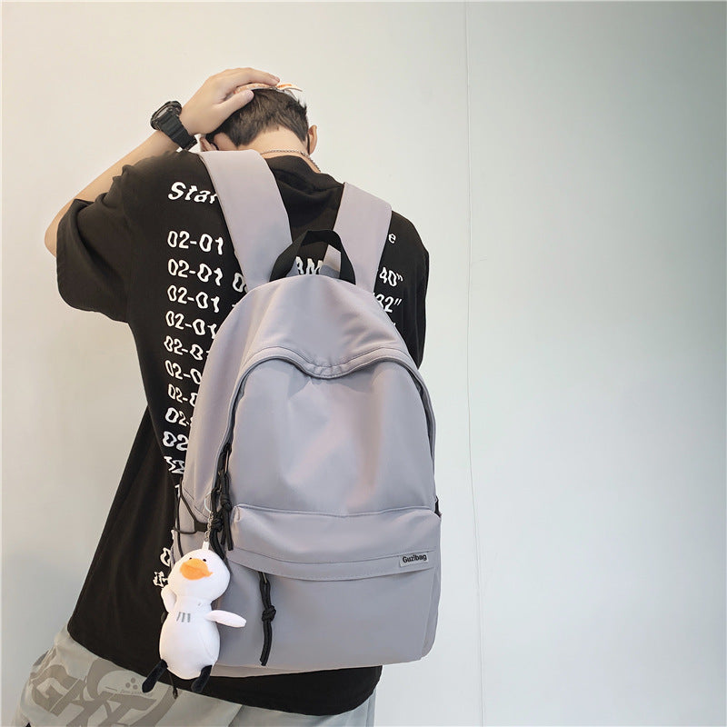 Versatile Casual Backpack with Plush Charm Kalsten
