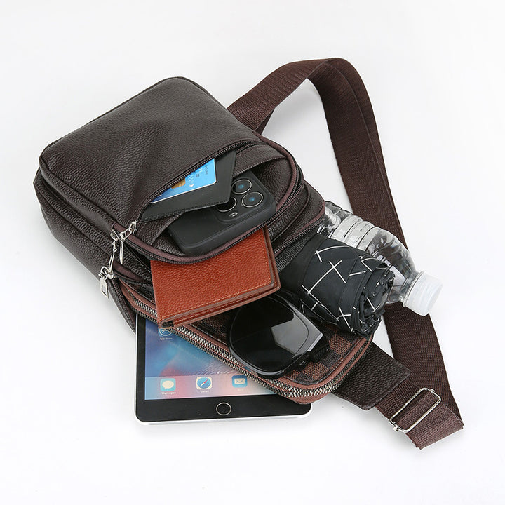 Premium Leather Sling Backpack Kalsten