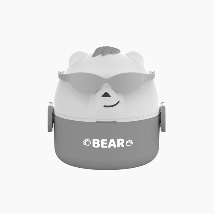 Cute Bear-Themed Stackable Lunch Box