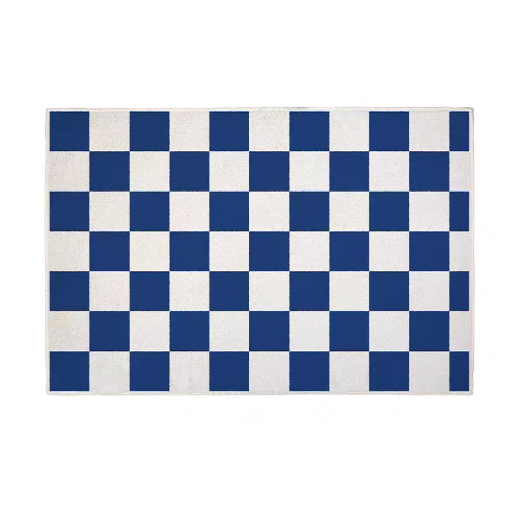 Stylish Checkered Bath Mat Kalsten