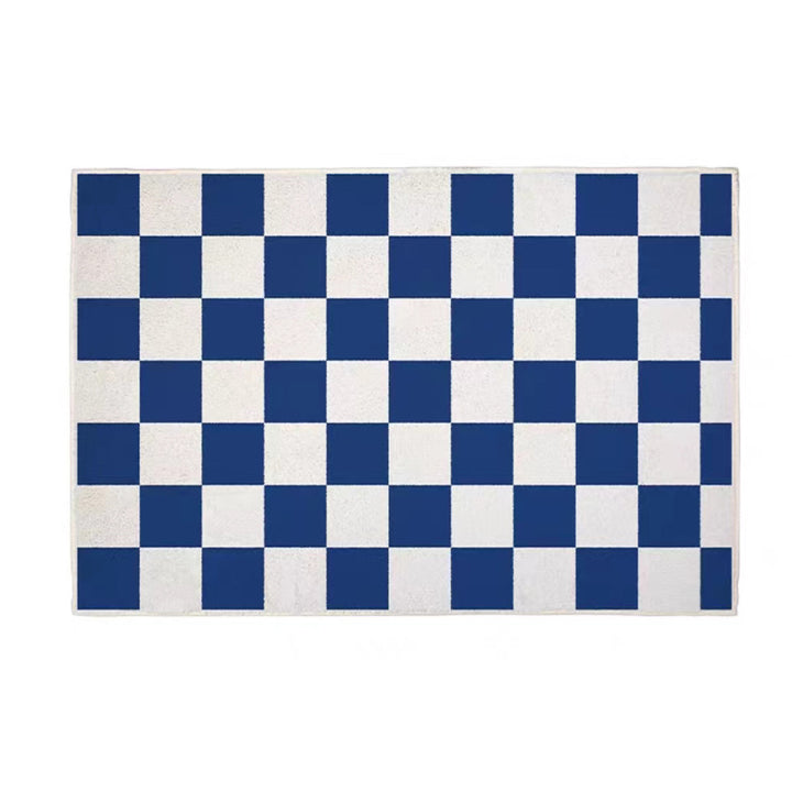 Stylish Checkered Bath Mat Kalsten