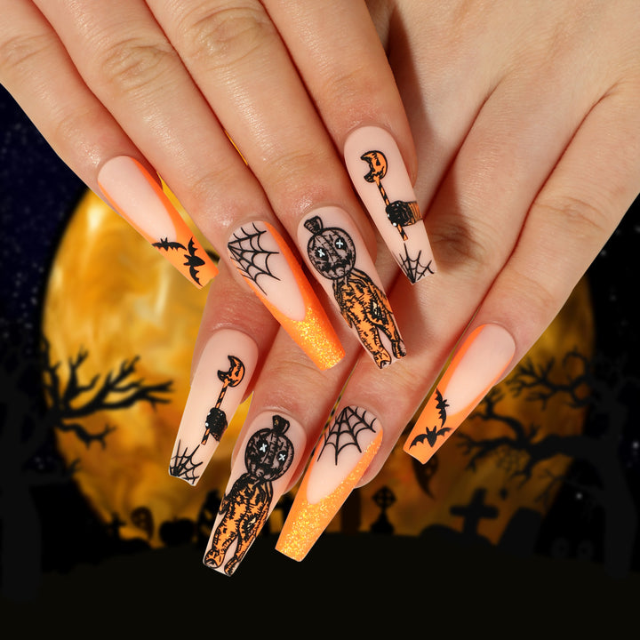 Artful Halloween Nail Art Kalsten