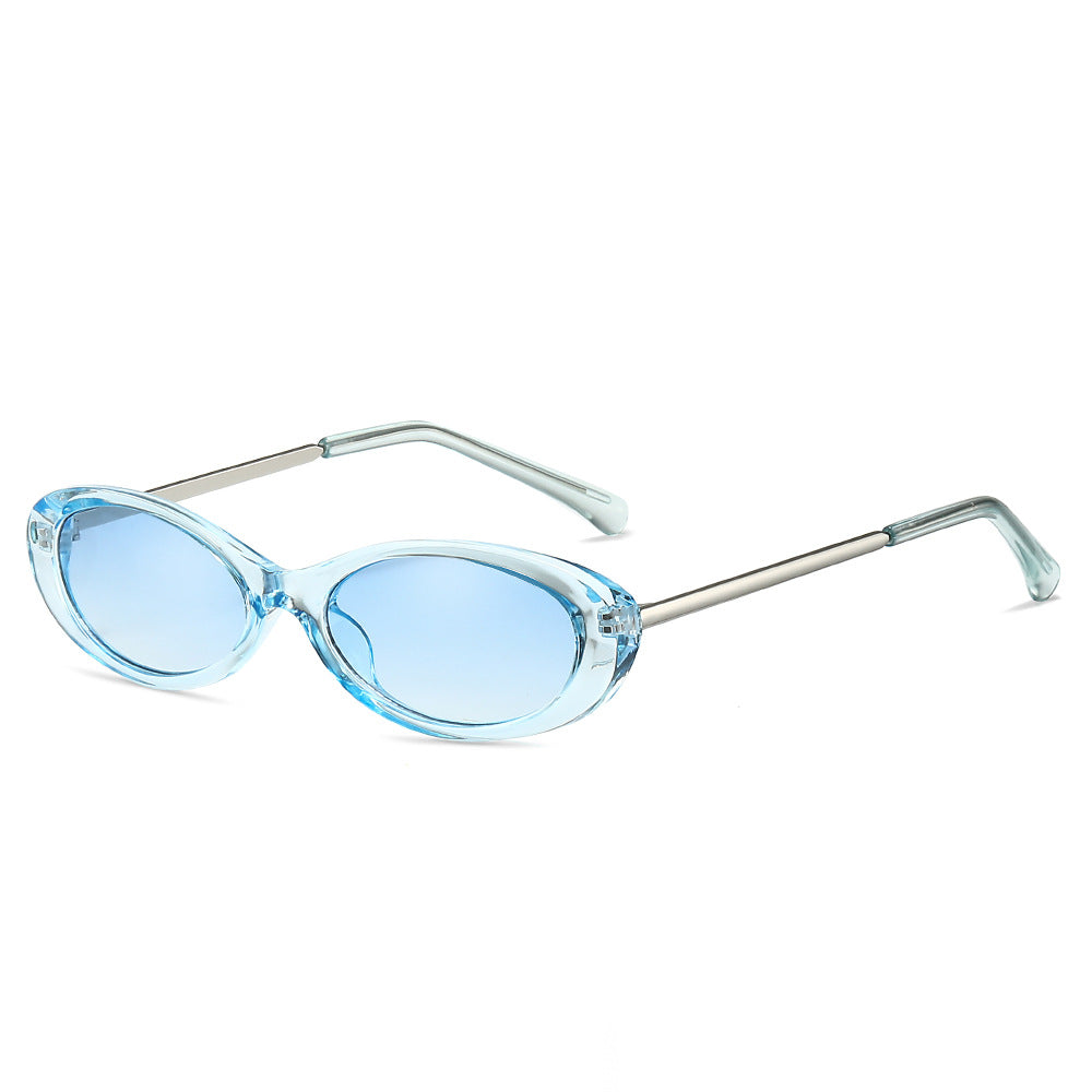 Retro-Inspired Oval Frame Sunglasses Kalsten