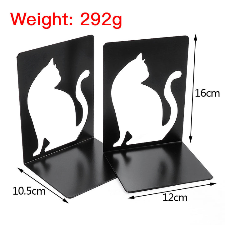Cat Silhouette Decorative Bookends