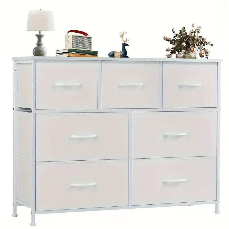 Industrial-Style Fabric Storage Dresser Kalsten