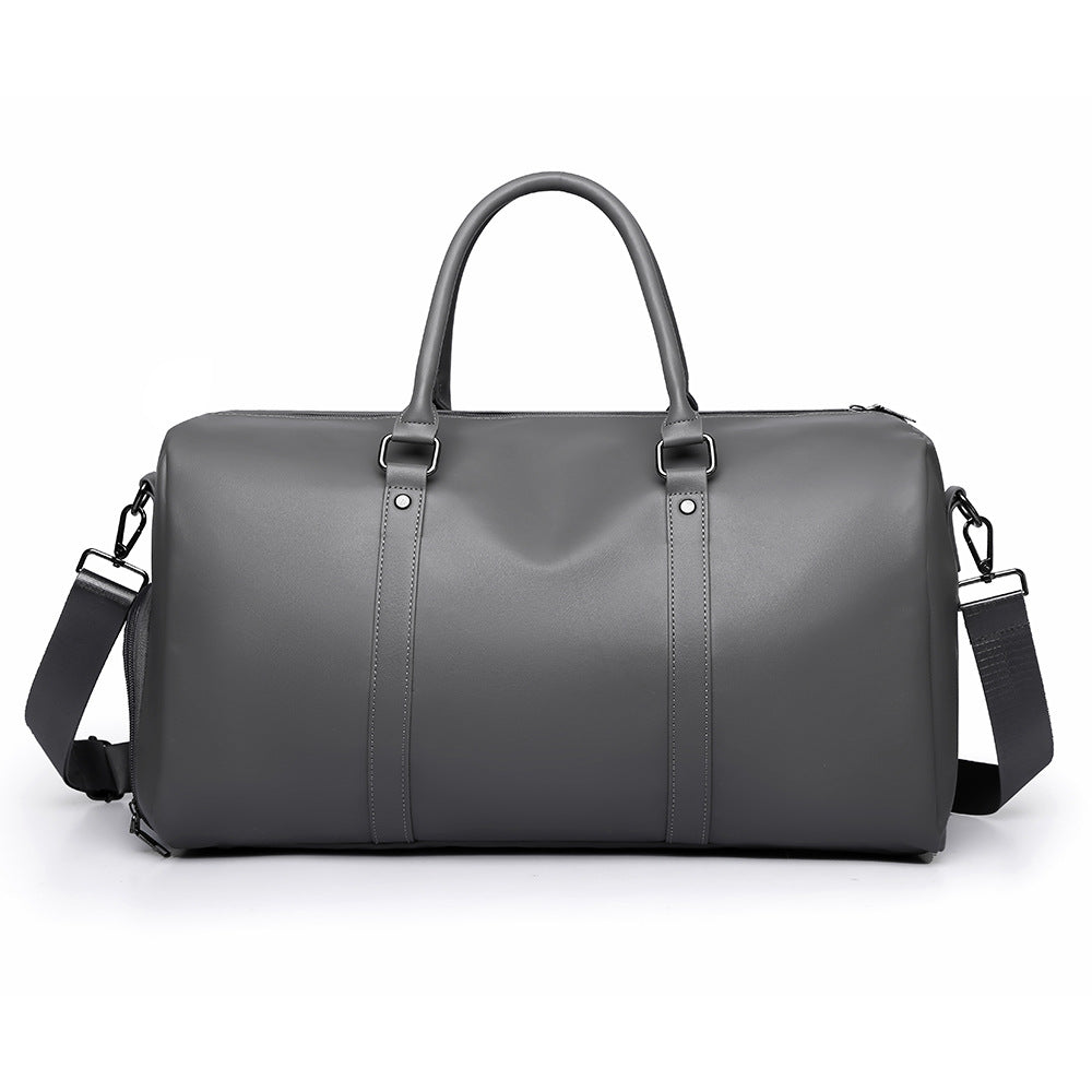 Premium Leather Weekend Travel Duffel Bag kalsten