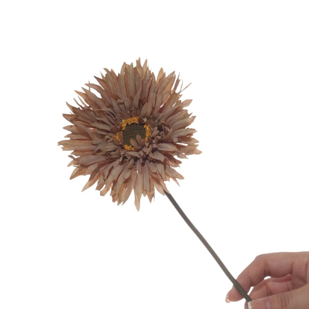Lifelike Gerbera Daisy Stem