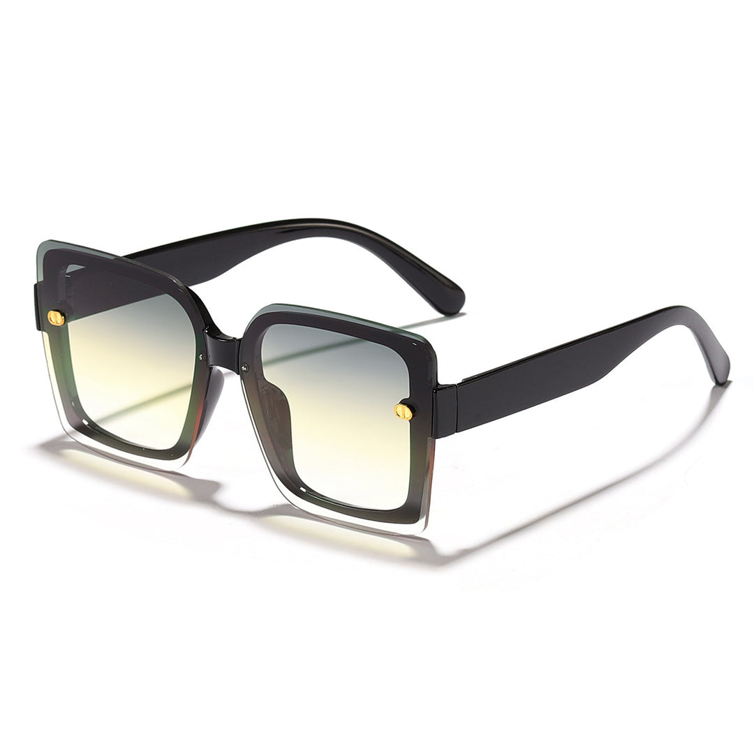 Women's fashionable sunglasses with square design and high-quality frame Kalsten
