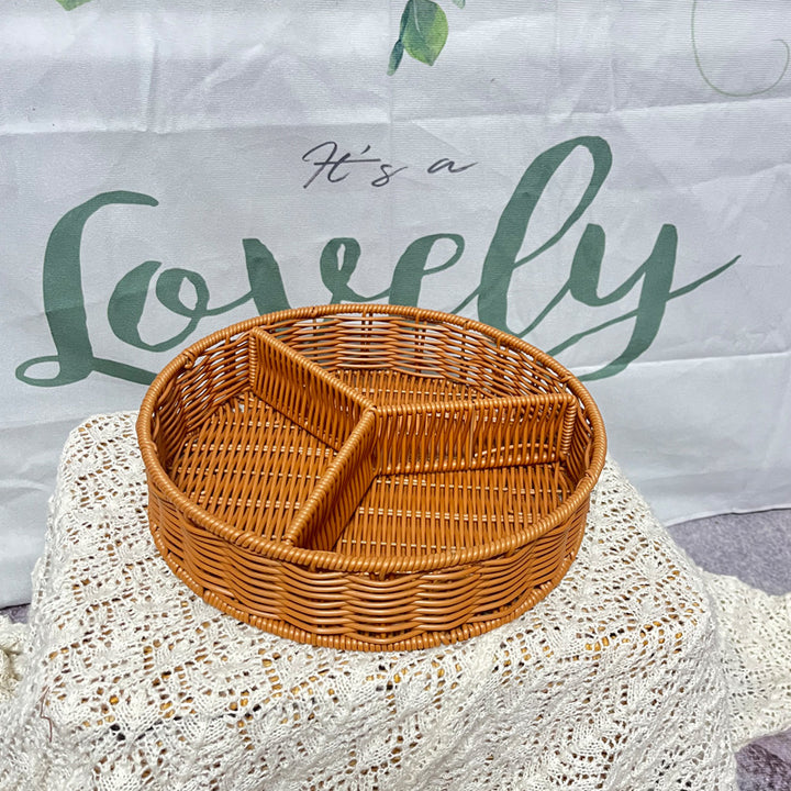 Round Woven Organizer Basket Kalsten