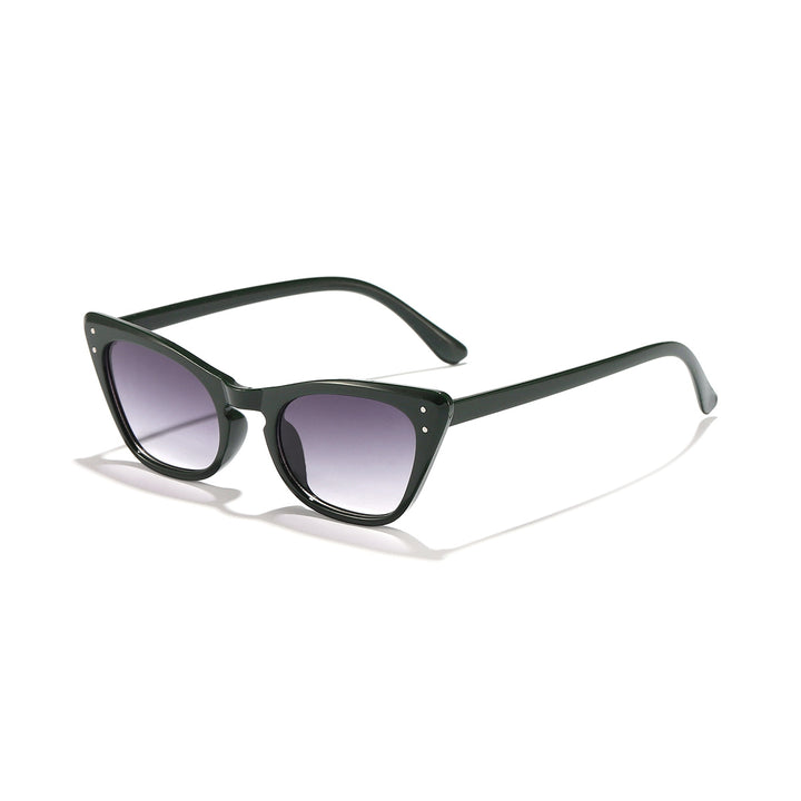 Ladies Cat-Eye Sunglasses with Mirrored Lenses and Stylish Frame Kalsten