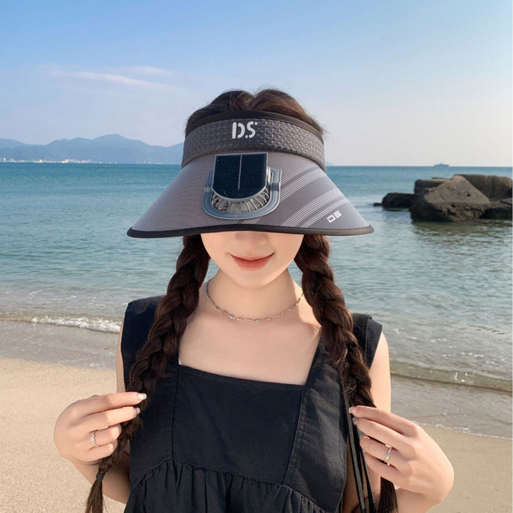 Adjustable sun visor with UV protection and padded headband Kalsten