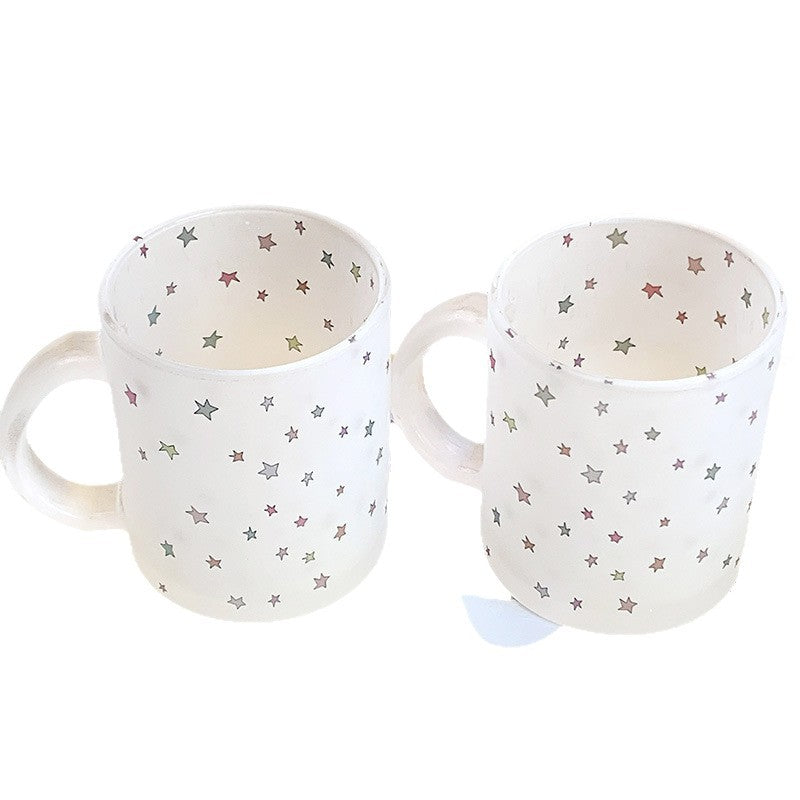 High-quality ceramic mug with sparkling star design Kalsten