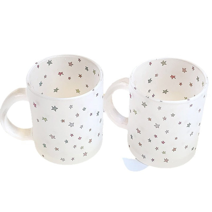 High-quality ceramic mug with sparkling star design Kalsten