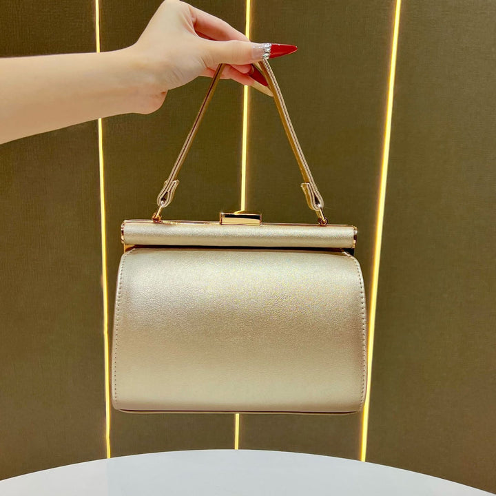 Glamorous Satin Evening Handbag