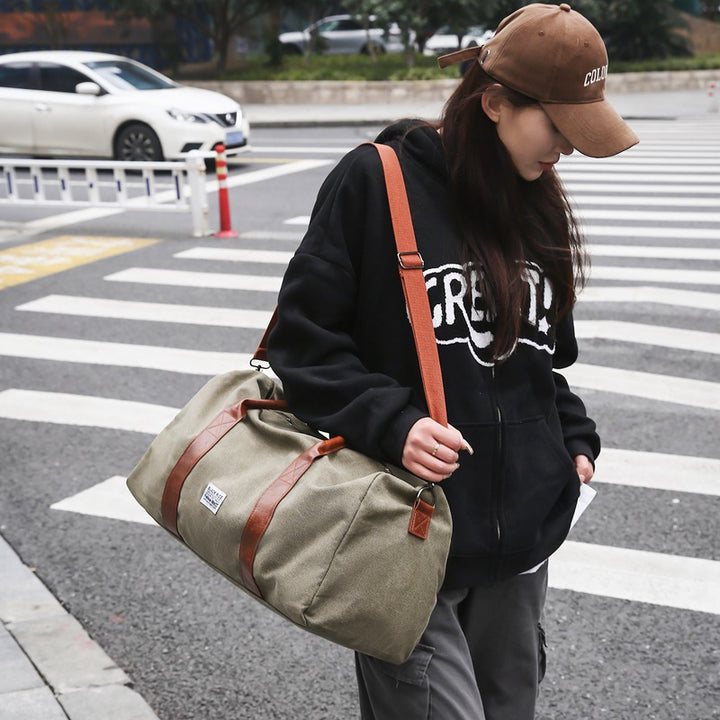 Canvas Weekend Duffle Bag Kalsten