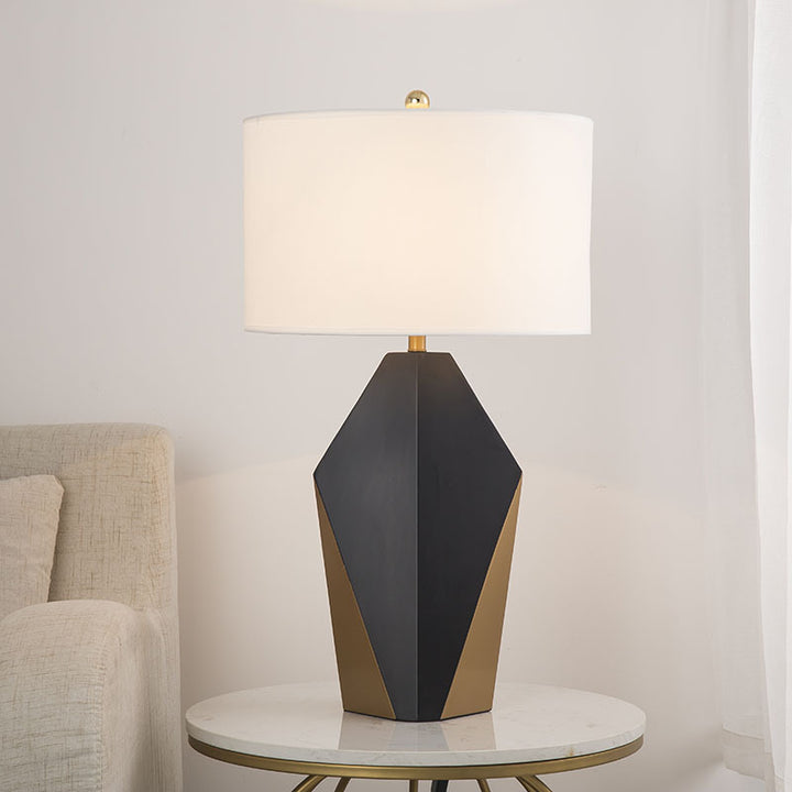 Geometric Design Table Lamp
