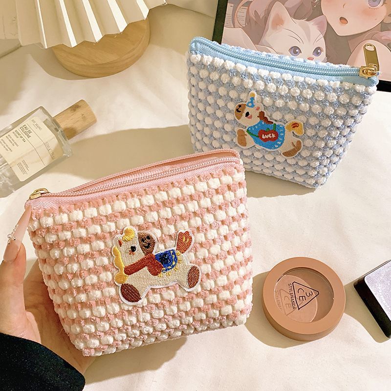 Cute Plush Cosmetic Bag Kalsten