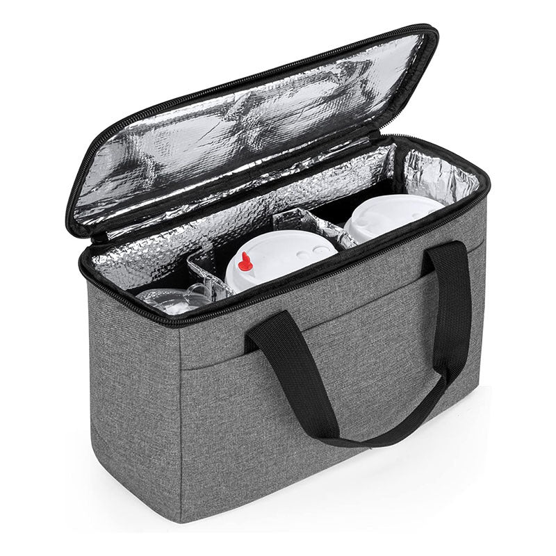 Women's cooler bag with insulated compartments and practical carrying handle Kalsten