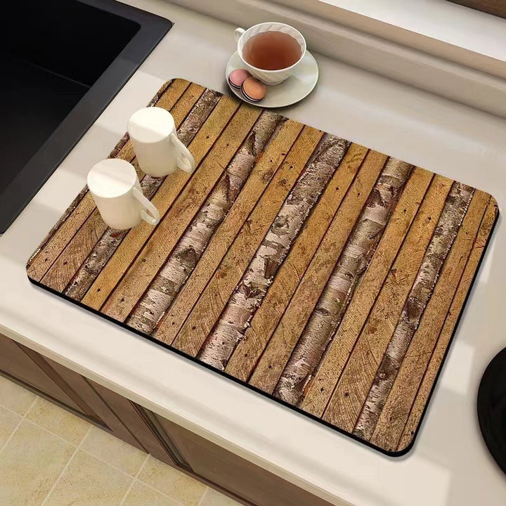 Natural Wood-Themed Desk Mat Kalsten